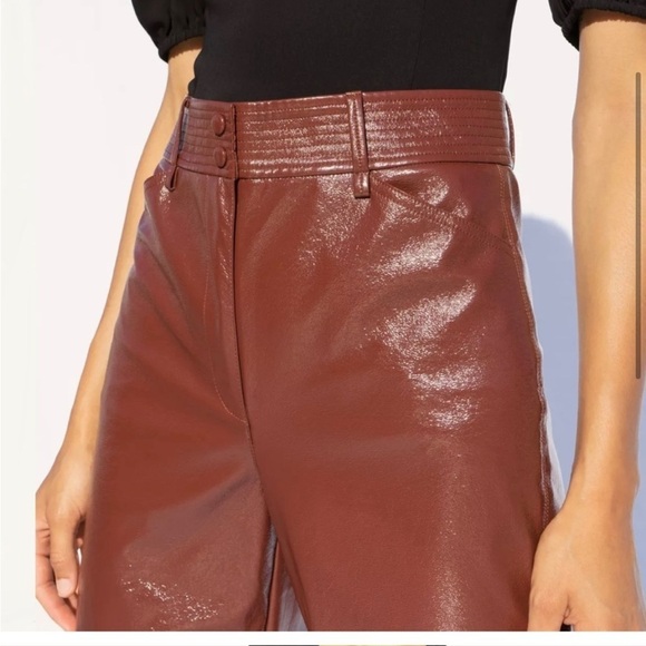 aritzia Wilfred Funk Pant in Rustique Brown size 10 - Picture 3 of 6